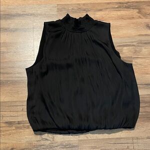 Banana Republic Black Sleeveless Blouse